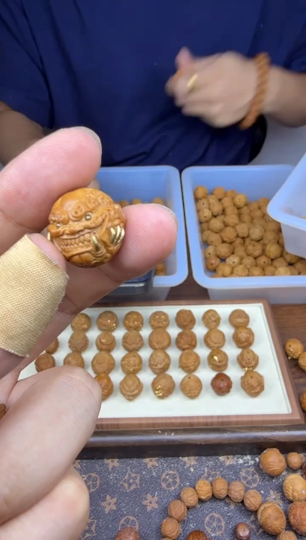 吊坠猴头核桃恶首 重工