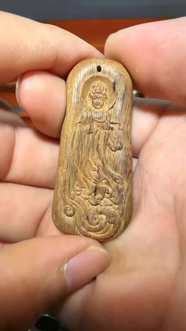 沉香吊坠191号红土12g多样性发一