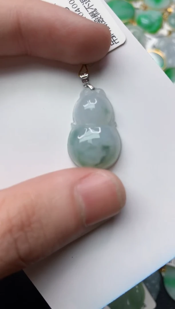 【闪购商品】翡翠颈饰18K金镶嵌87.........