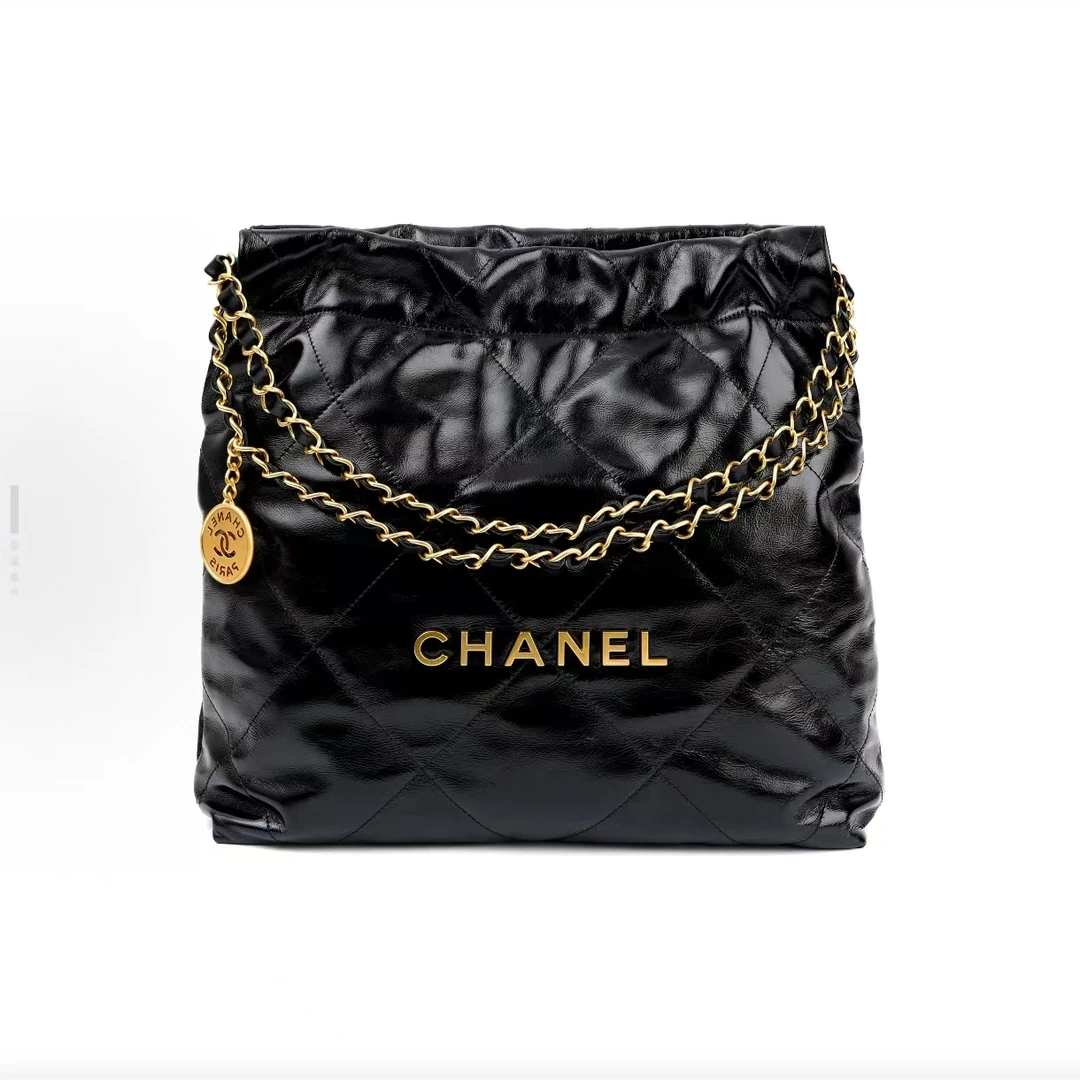 99新 Chanel/香奈儿  安洁利严选垃圾袋/BK0163024 斜挎包