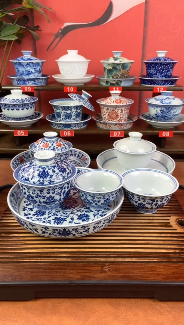 王**?景德镇高温精选茶具