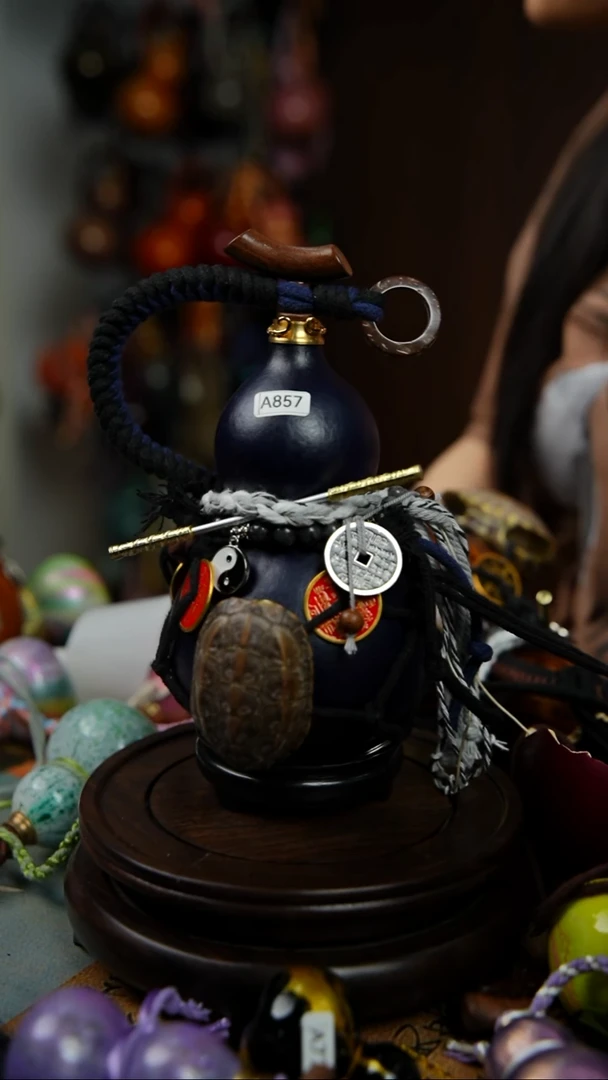 857号500ml左右非遗大漆酒葫芦