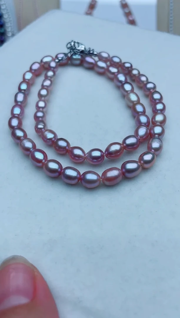 淡水珍珠未镶嵌项链项链