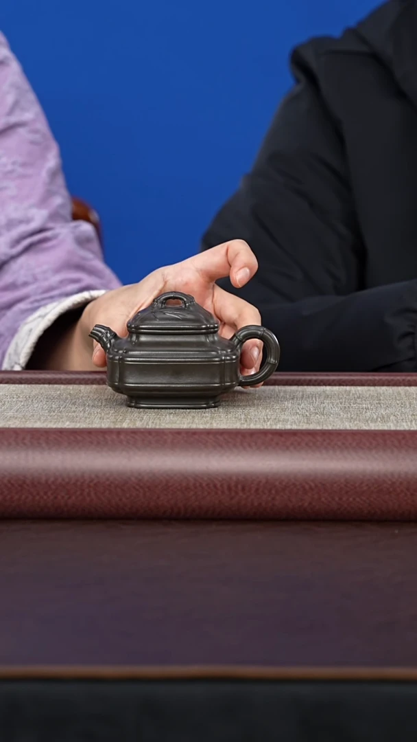 紫砂茶壶供春道婷婷紫砂85