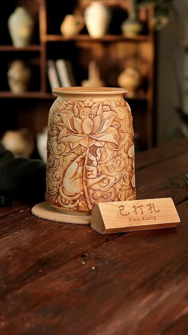 摆件20-151高27口15误差2已打孔