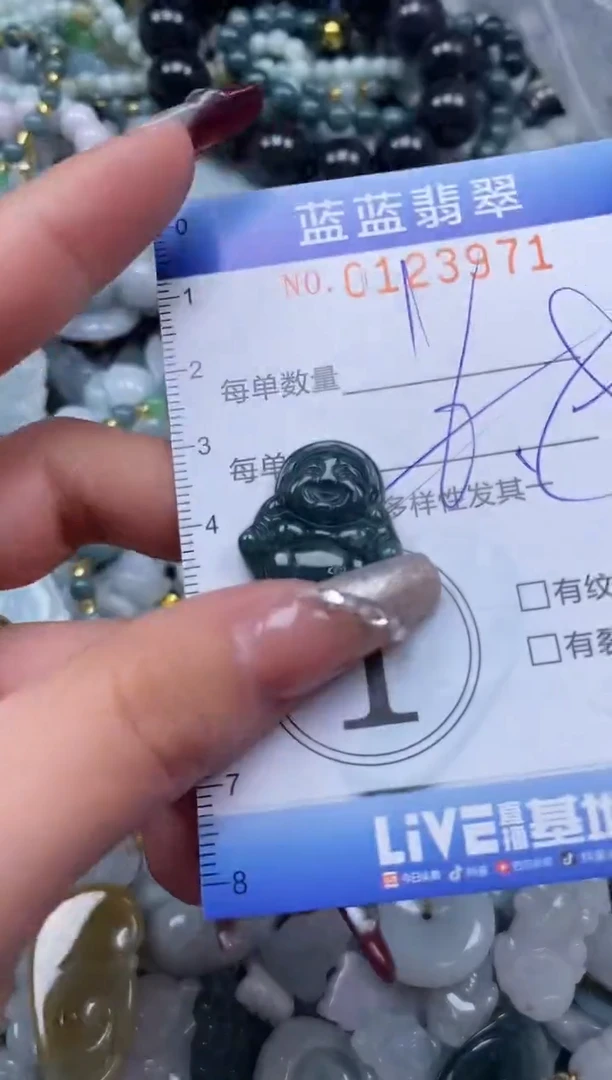 【闪购商品】翡翠颈饰未镶嵌闪购0123971多样性发其一