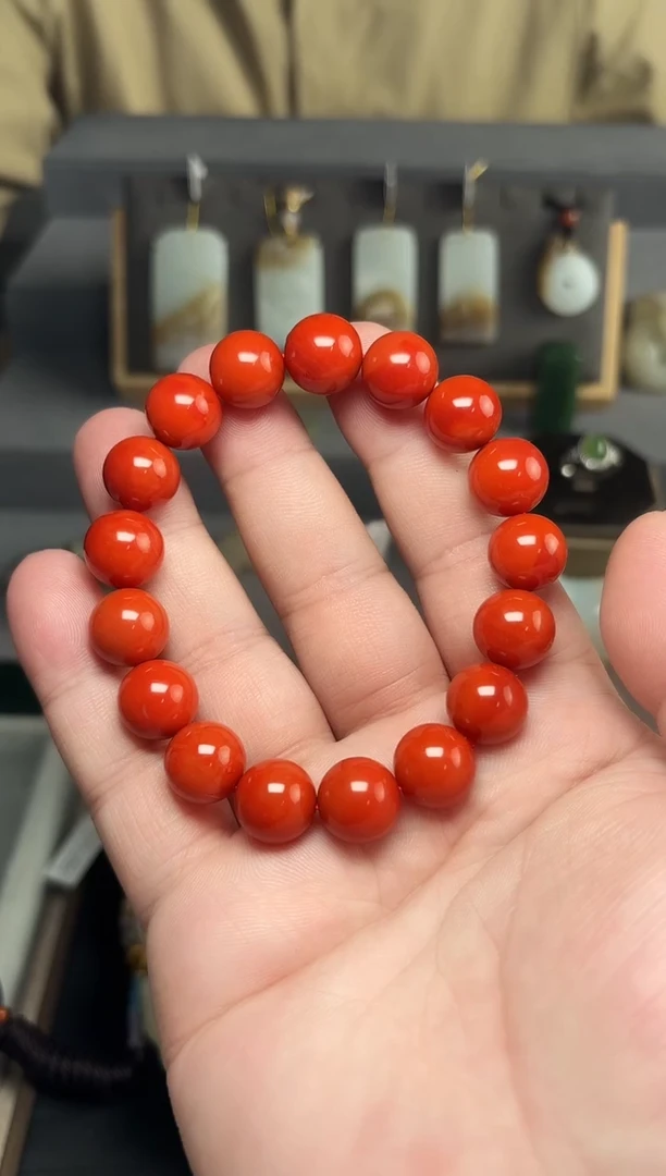 手串未镶嵌南红玛瑙南红手串卡13