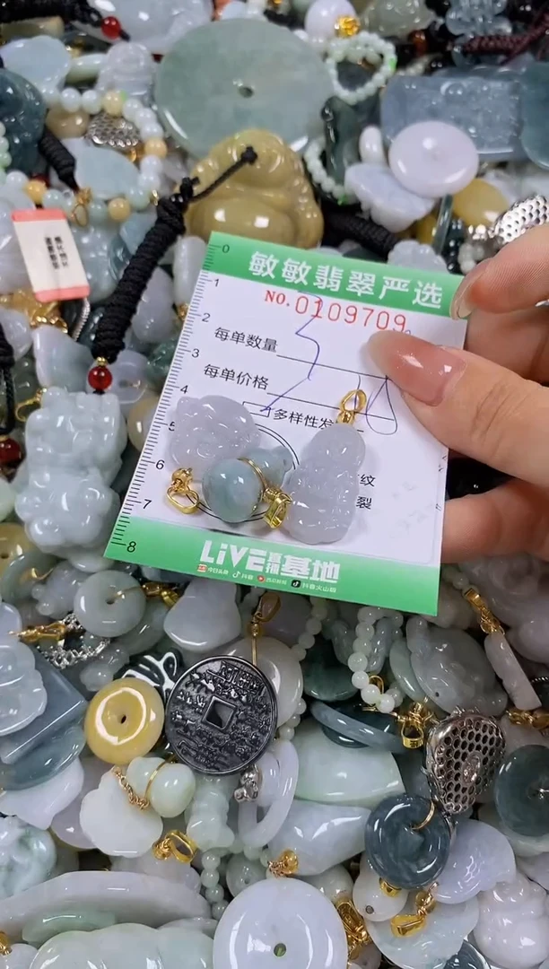 【闪购商品】翡翠颈饰未镶嵌闪购0109709多样性发其一