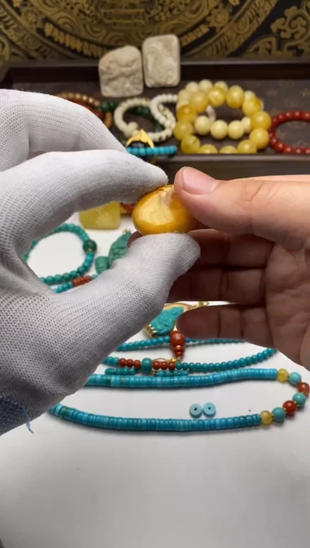 蜜蜡吊坠(不含链)未镶嵌蜜蜡吊坠挂件