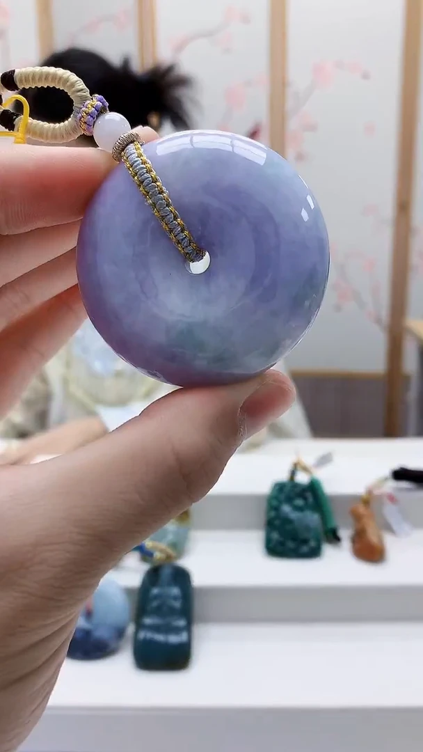 未镶嵌定制翡翠4812bb-毛货挂件64