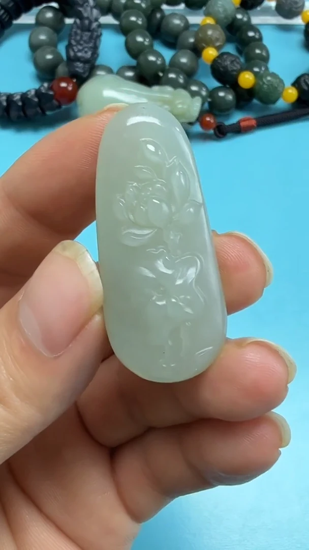 颈饰未镶嵌和田玉春*001