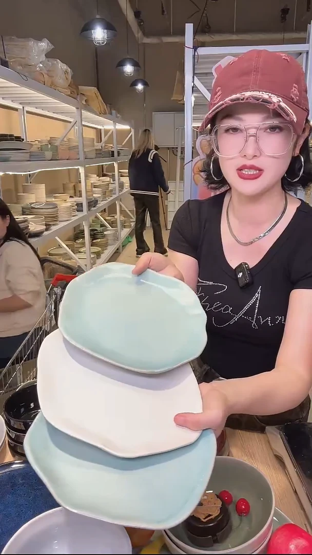 瓷74高温釉下彩陶瓷餐具
