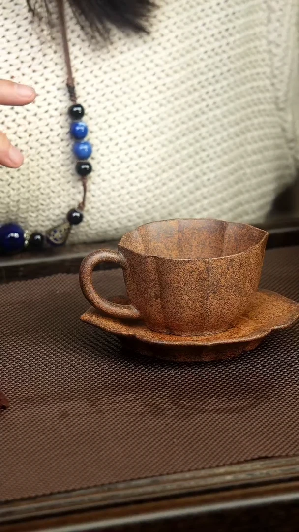 茶杯紫砂原矿紫砂茶具