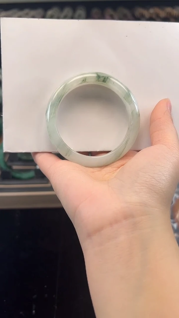 未镶嵌手镯石英质玉57圈口015