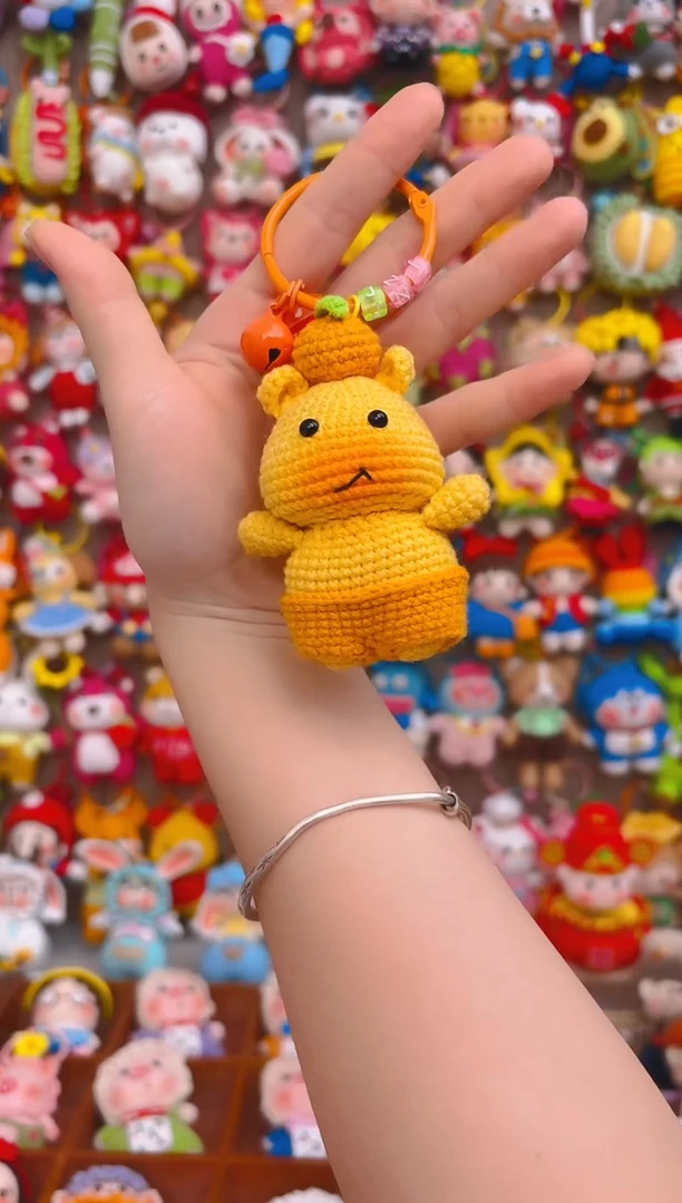 纯手工制作毛线钩织成品小款噜噜