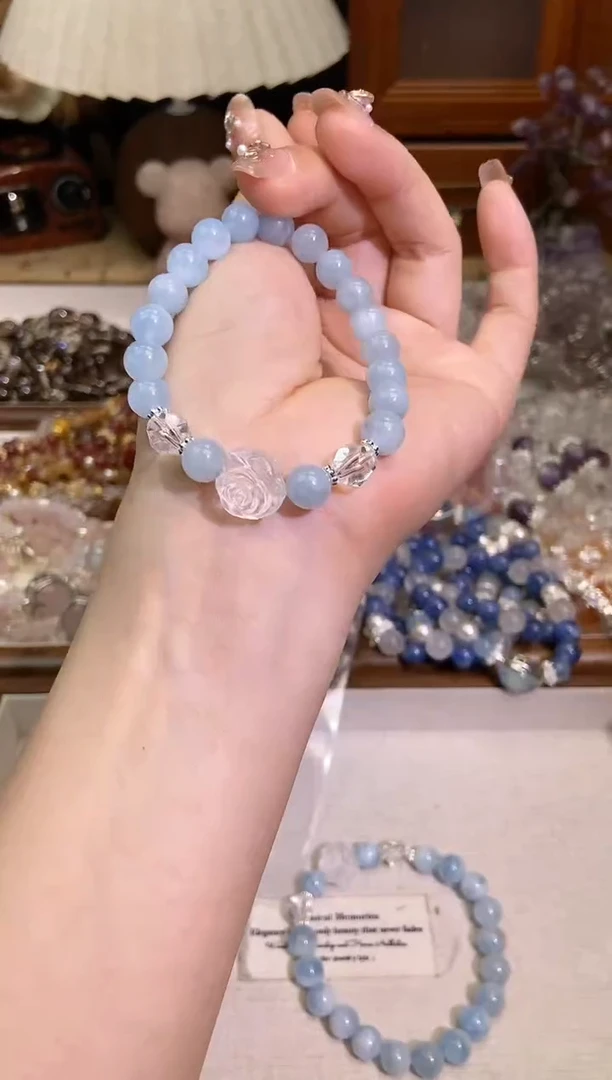 【闪购商品】海蓝宝石手链未镶嵌302