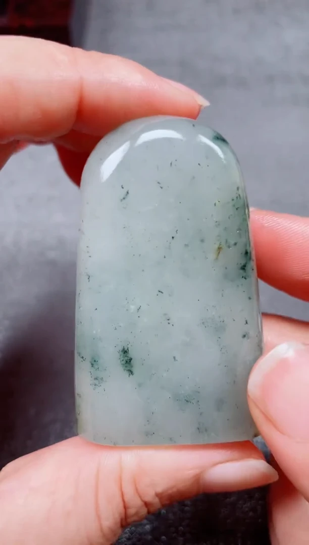 玉桂林鸡血玉素章--10