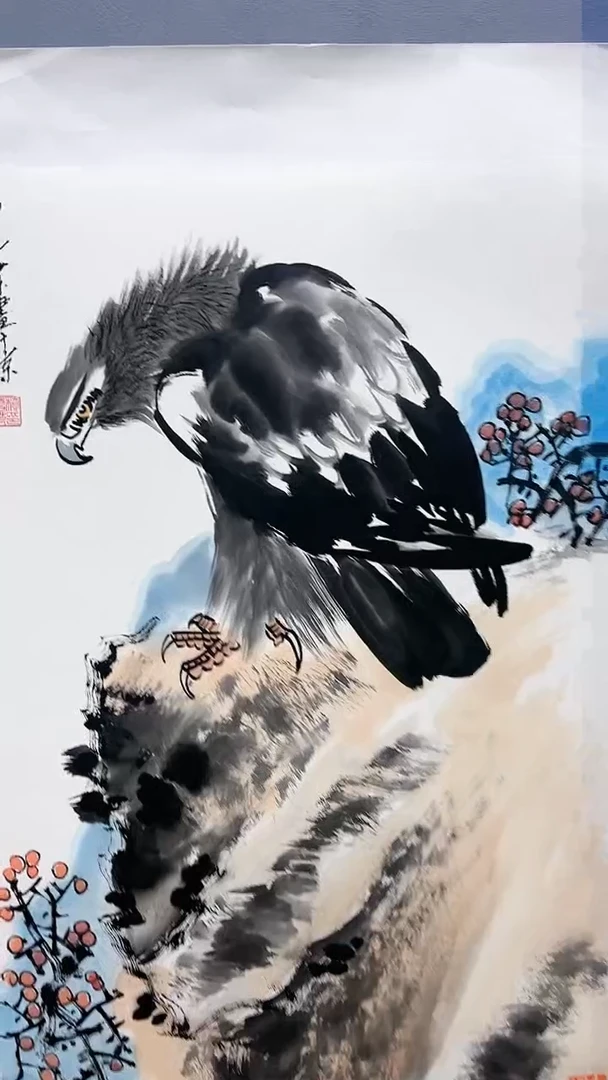 【闪购商品】绘画柳晓叶绘画2.7平尺鹰