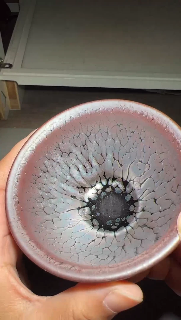 茶盏建窑建盏 浮雕油滴