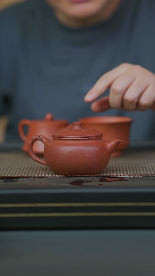 茶壶紫砂半手小花器