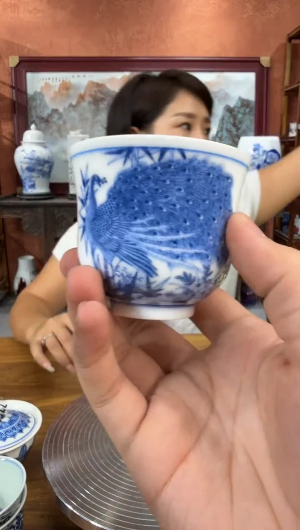 吴义松陶盟手工手绘陶瓷编码：5510