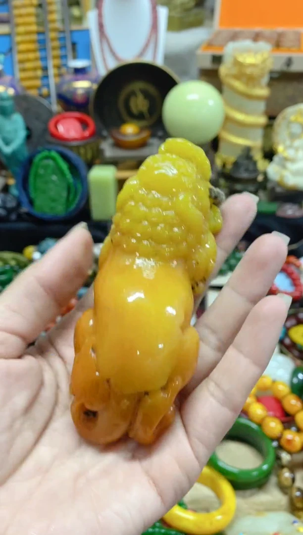 【闪购商品】和田玉（黄玉）A20400未镶嵌A20400