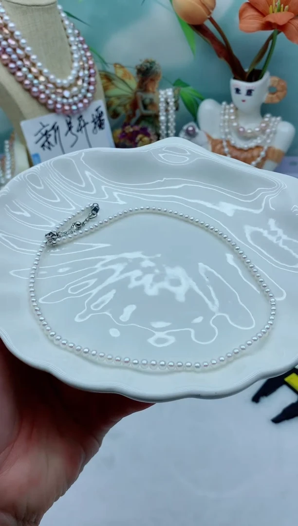 颈饰未镶嵌淡水珍珠（非无瑕）