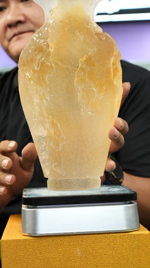 泥塑啦*正宗古法琉璃艺术摆件