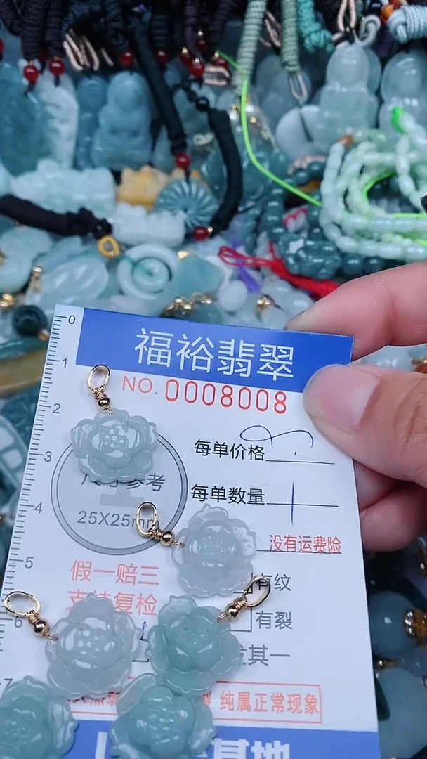 【闪购商品】翡翠颈饰未镶嵌...0008008多样性发其一