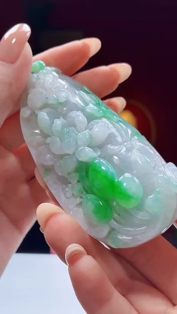 定制翡翠未镶嵌天然翡翠A货BLG0708/66