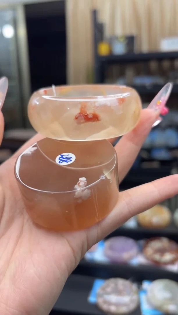 未镶嵌手镯石英质玉353(54圈赠送镯心)