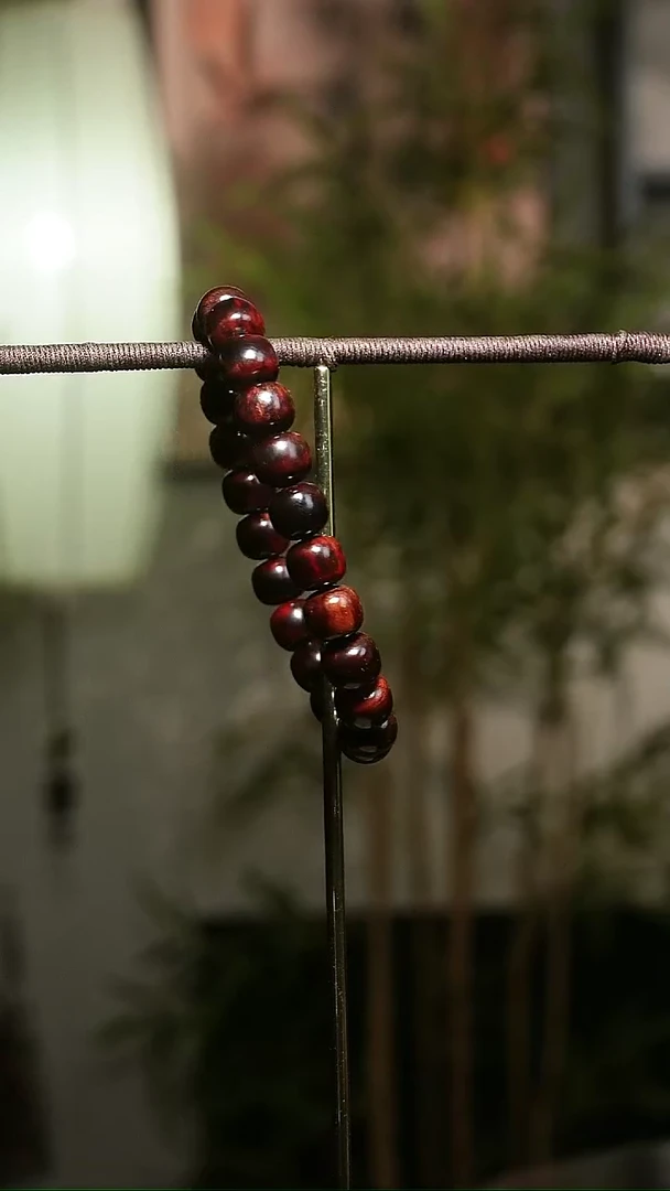 降真香手串/手链海南红降0.9cm