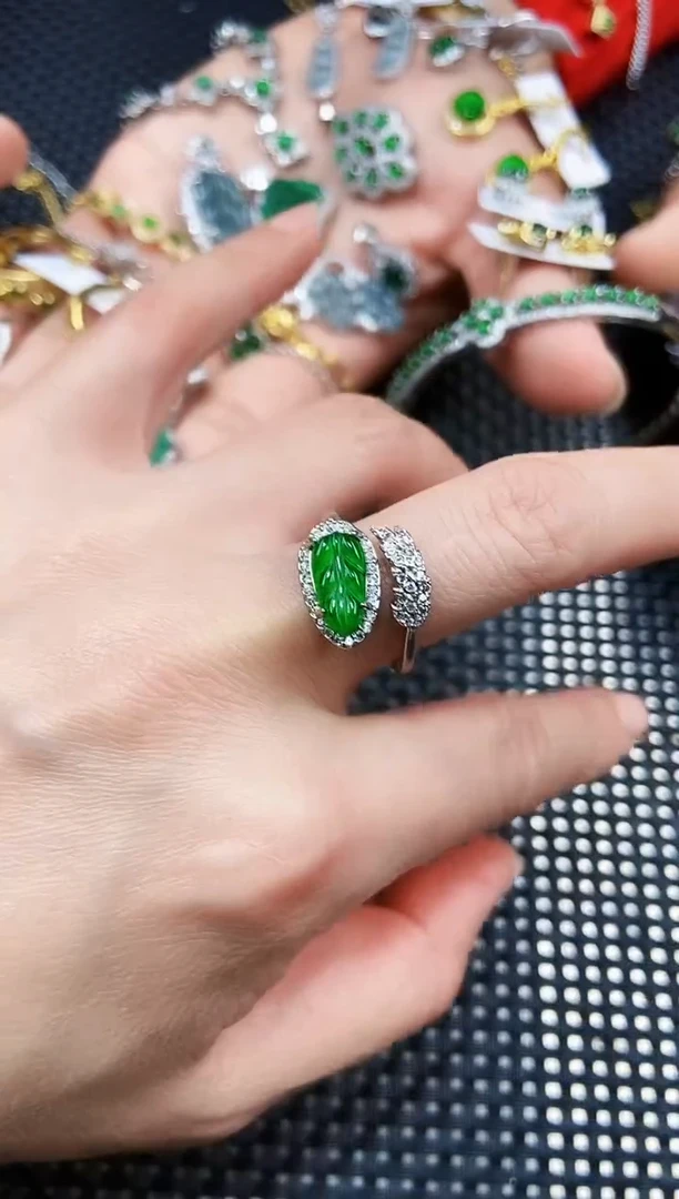 【闪购商品】翡翠戒指未镶嵌111111111