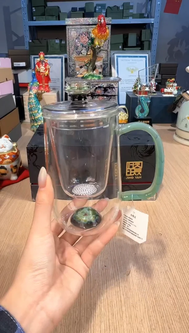 【闪购商品】杯195晶焱优雅杯（绿）