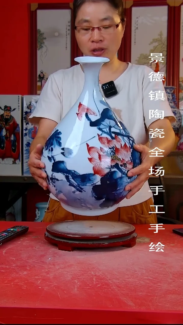 摆件景德镇陶瓷 全场手工手绘