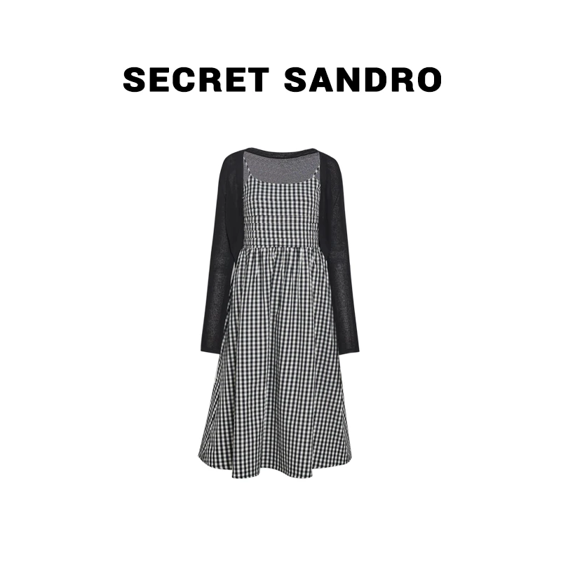 【格子套装】【Secret Sandro】 楚楚 连衣裙套装 E55287057Q