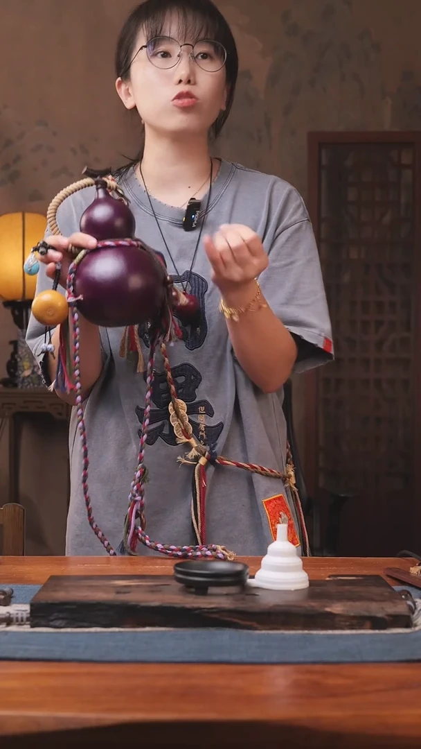 1532号精品大漆葫芦防腐防渗装水茶酒