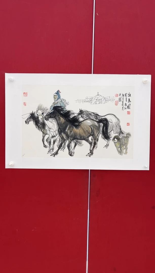 国画小*哥吴团良老师画作