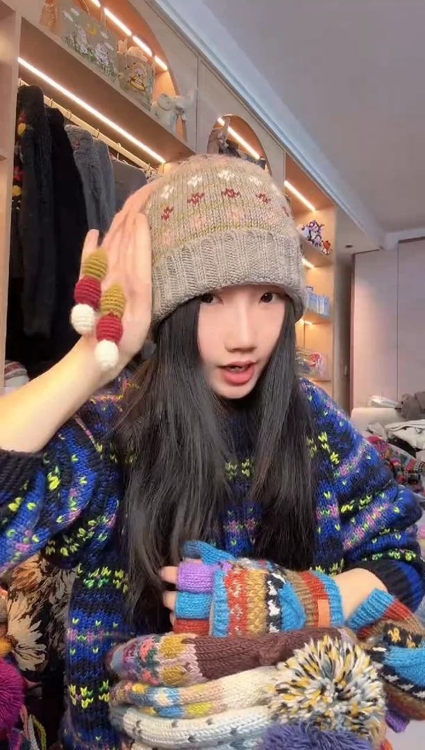 羊毛美利奴咖色翻遍好事发生