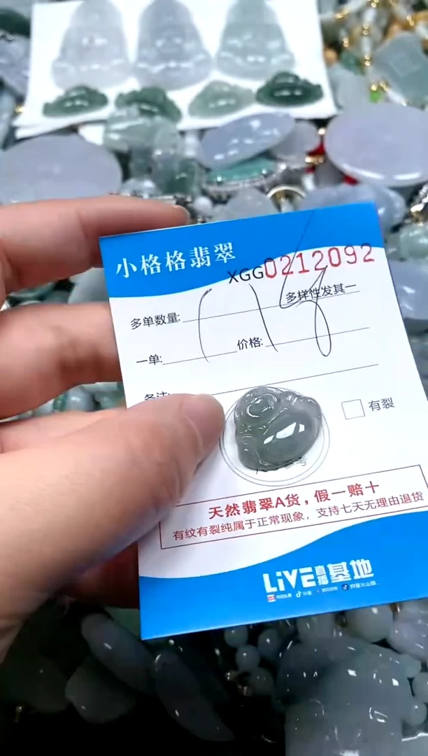 【闪购商品】翡翠颈饰未镶嵌闪购商品0212092