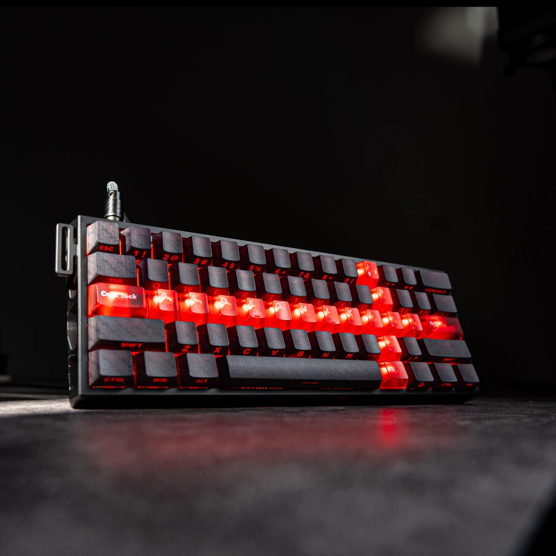 【全键混元轴】Nexus 61s 客制化满改wooting rakka电竞磁轴键盘