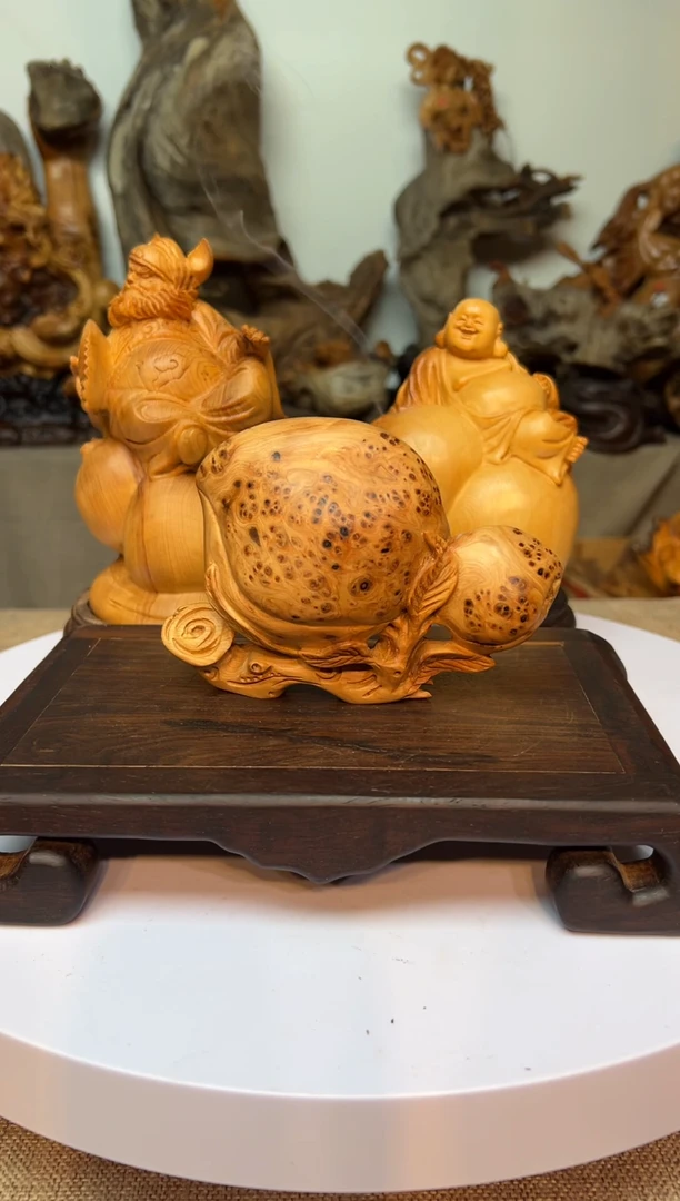 柏木（崖柏）崖柏雕刻件