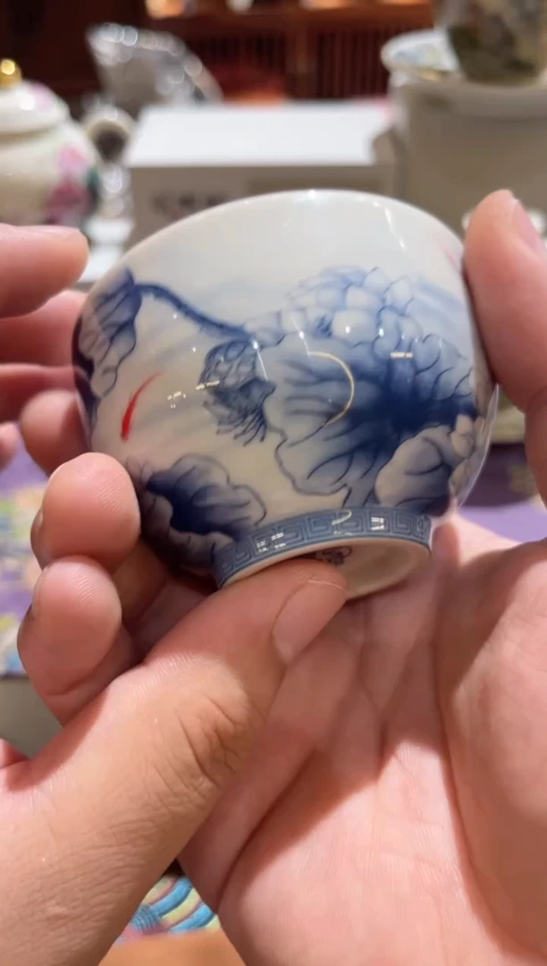 荷趣单杯茶具茶具