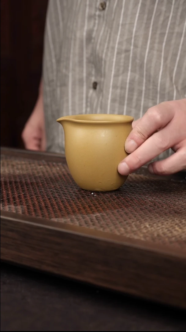 茶杯紫砂黄金段公道