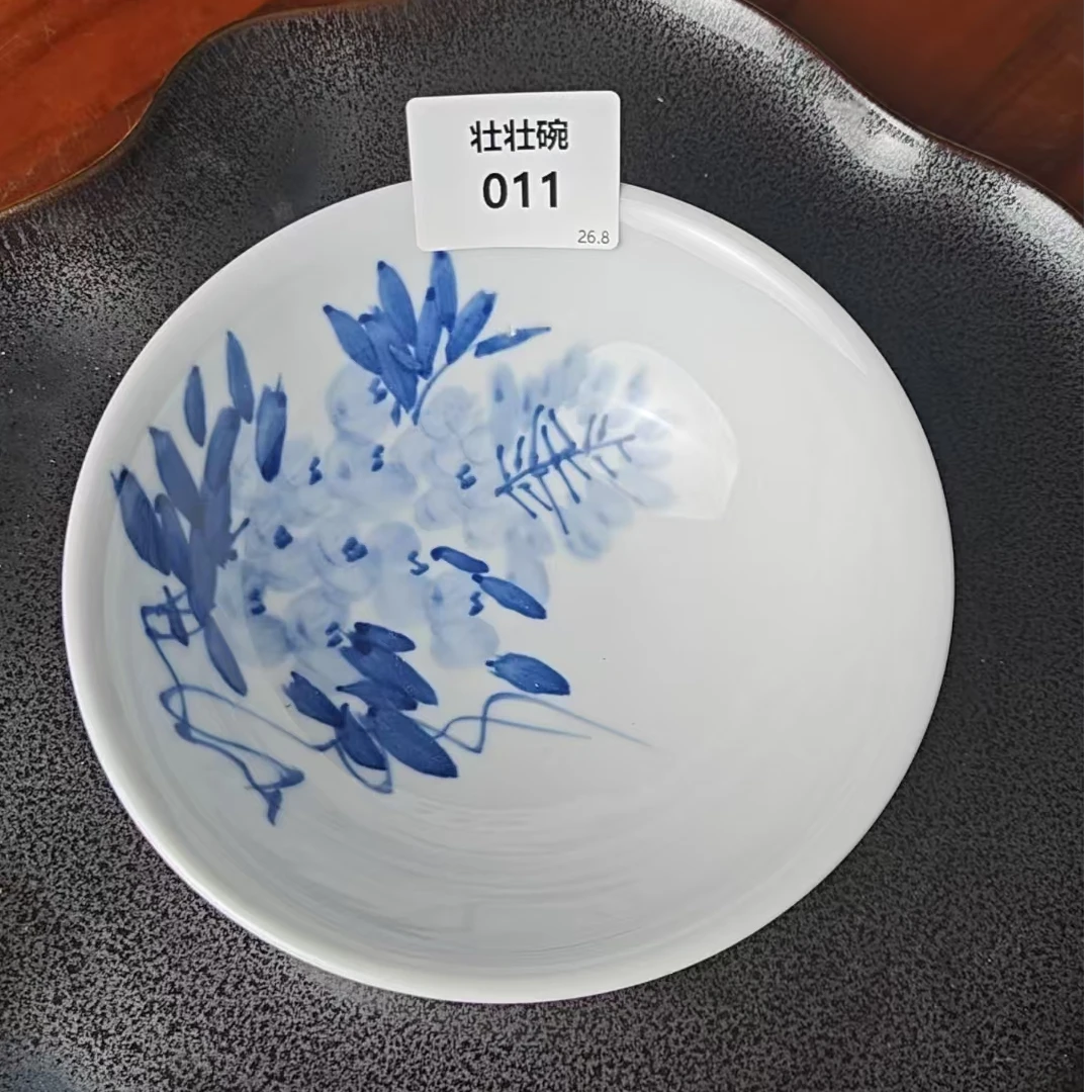 景德镇手绘釉中彩（食品级）饭碗壮壮碗餐具陶瓷家用011