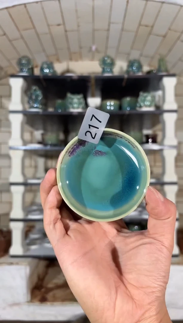 杯精品窑变钧瓷茶器