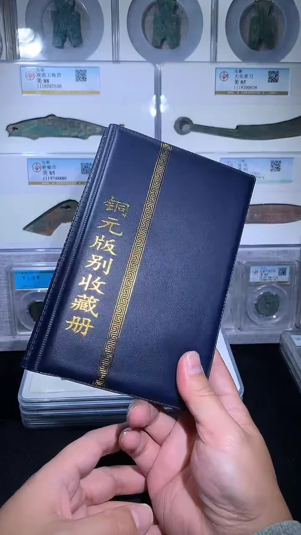 铜御泉收藏铜元版别收藏册36枚
