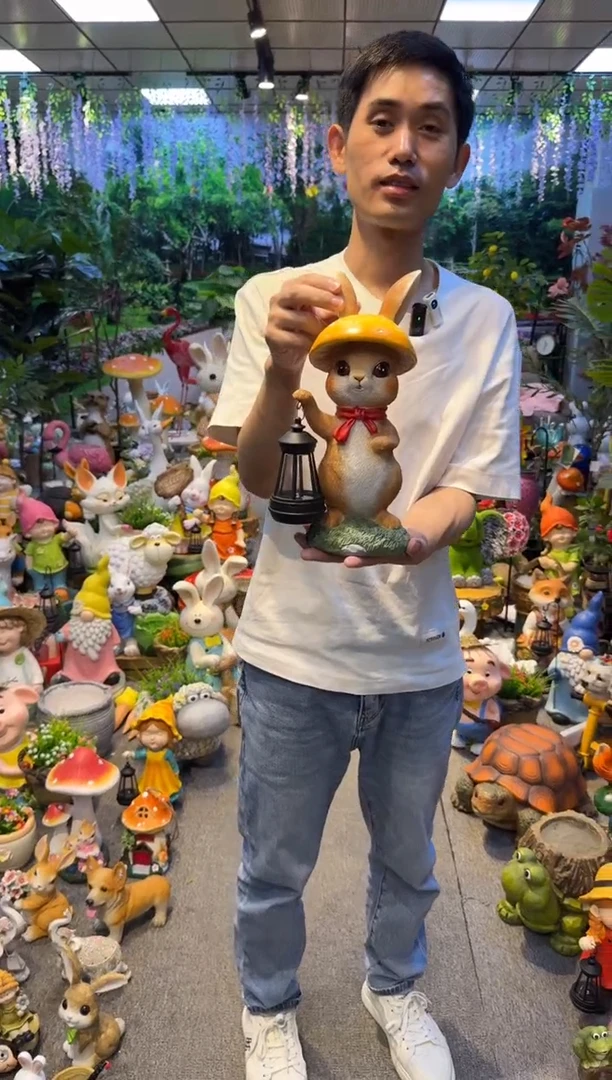 陶瓷花园庭院摆件&00&
