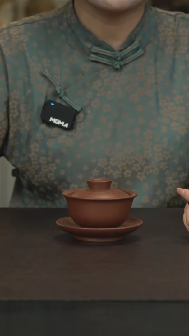 紫砂茶叶罐直播福利紫泥盖碗约120CC