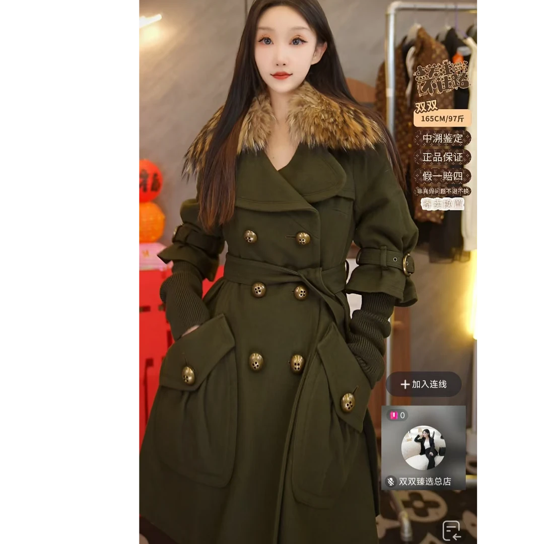 99新 BURBERRY/博柏利 双双臻选/vv01425/博柏利大衣/38码